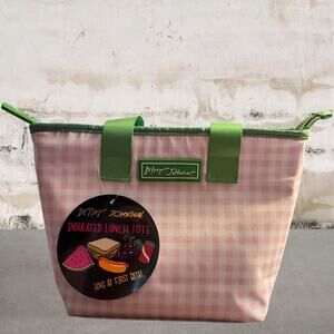 Betsey Johnson Top Handle Lunch Tote NWT
